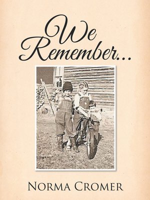 cover image of We Remember...